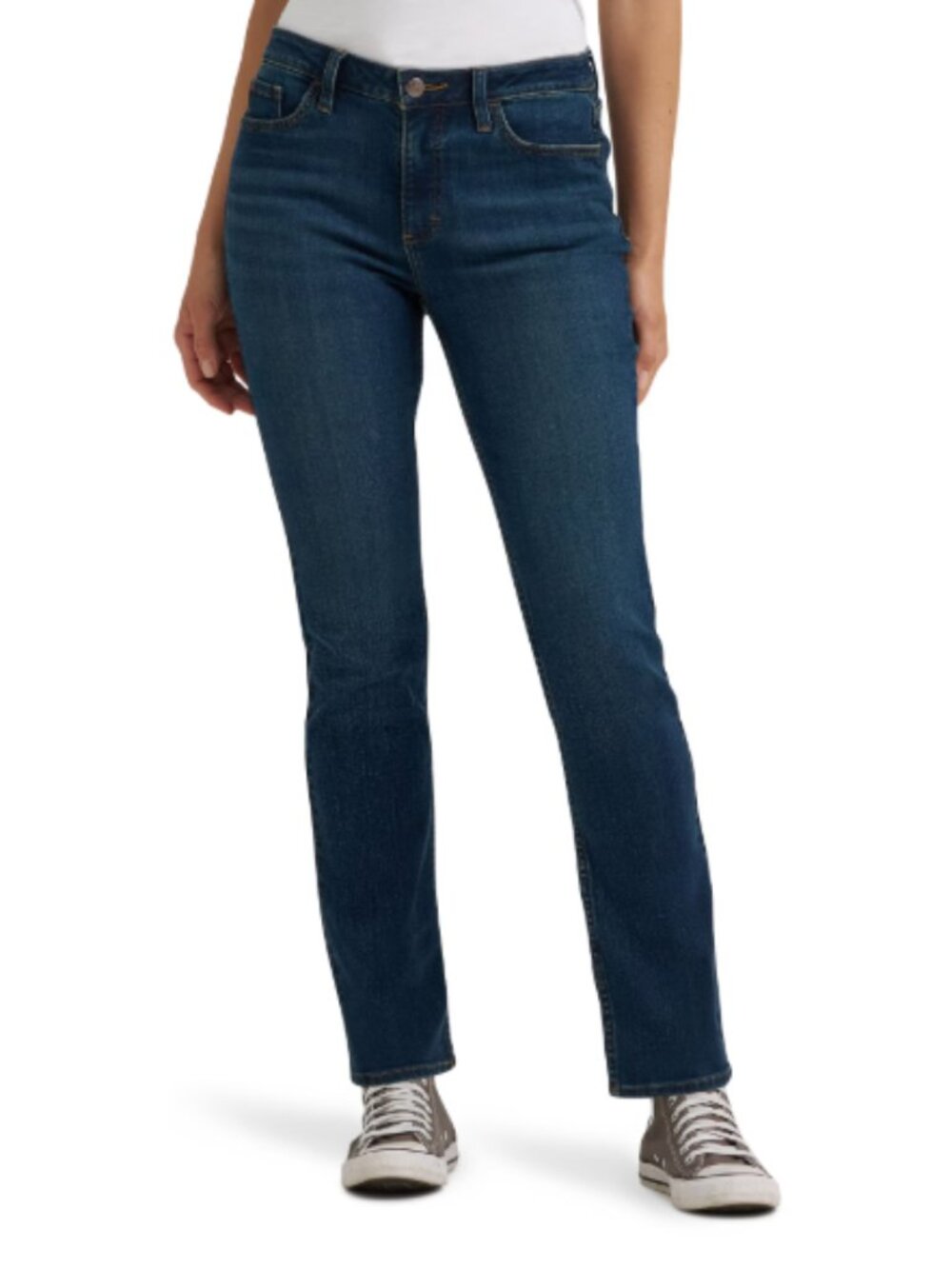 Lee Women's Midrise Straight Leg Jean Style# 112374209 New With Tags Size 10 S